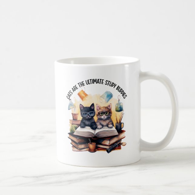 Mug Les Chats Sont Les Derniers Étudiants (Droite)