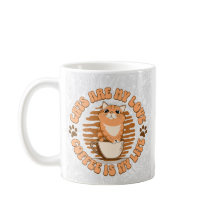 Les chats sont mon amour et le café est ma vie – C