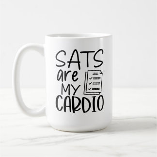 Mug Les chats sont mon cardio