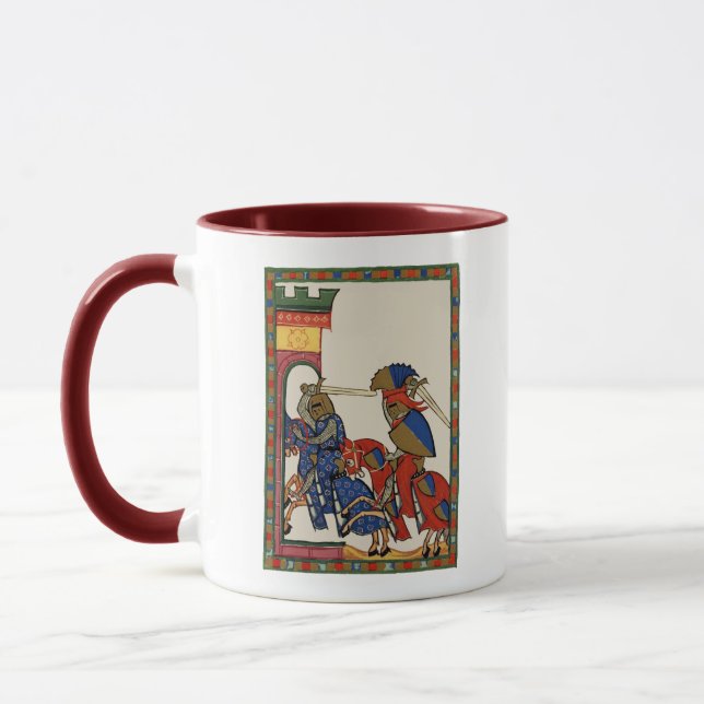 Mug Les Chevaliers Qui S'Embarquent Du Château, XIVe S (Gauche)