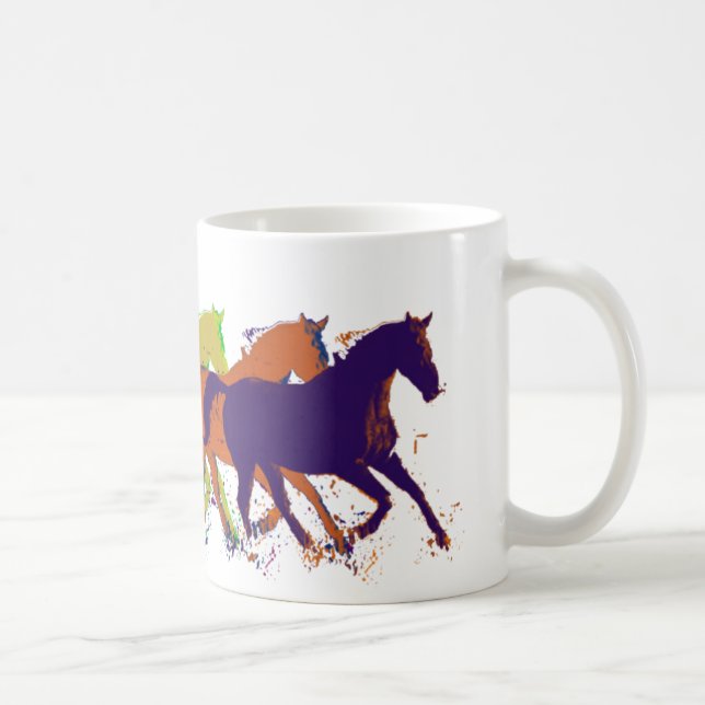 Mug Les chevaux (Droite)