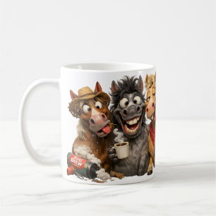 Mug Les chevaux Corky