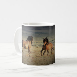 Mug Les Chevaux Sauvages me repoussent le souffle