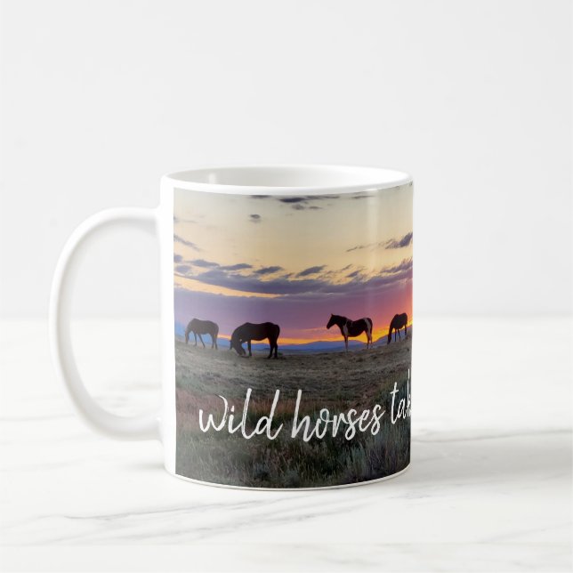 Mug Les Chevaux Sauvages M'Embrassent (Gauche)