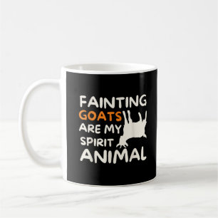 Mug Les chèvres évanouies sont mon esprit animal drôle