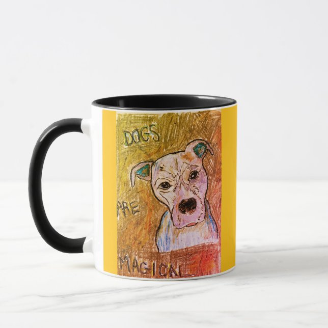 Mug Les chiens sont magiques 2 (Gauche)