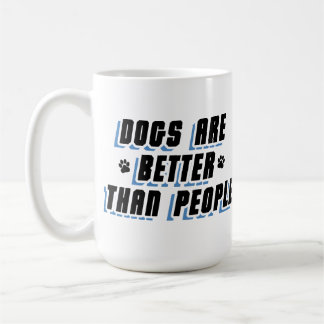 Mug Les Chiens Sont Meilleurs [Blk/Blu]