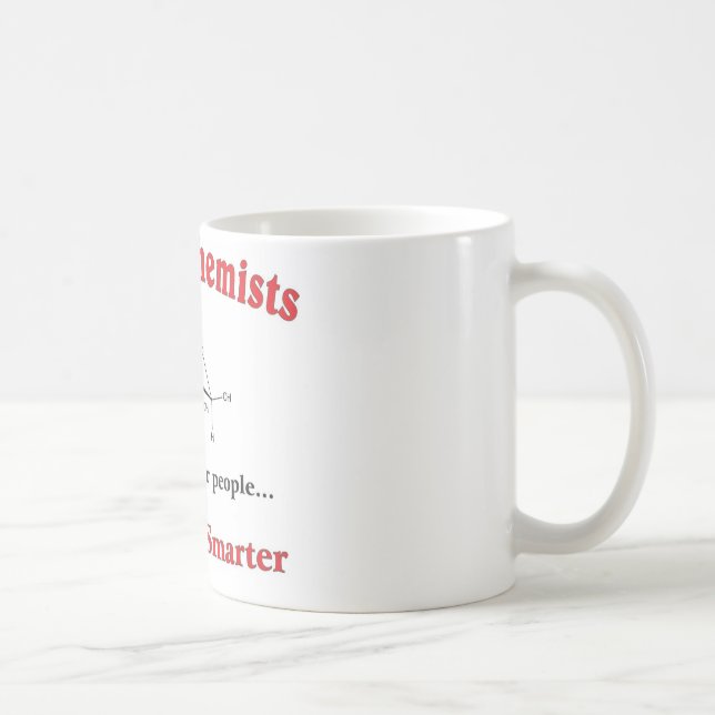 Mug Les chimistes organiques aiment juste les (Droite)