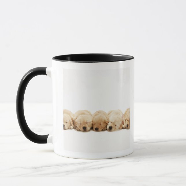Mug Les chiots du golden retriever (Gauche)
