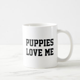 Mug Les chiots m'aiment