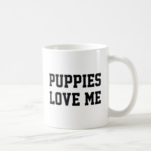 Mug Les chiots m'aiment (Droite)