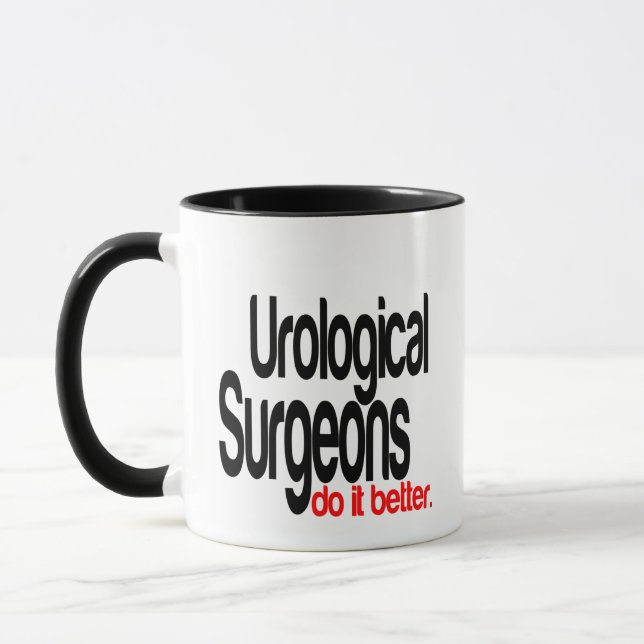 Mug Les chirurgiens urologiques le font mieux (Gauche)