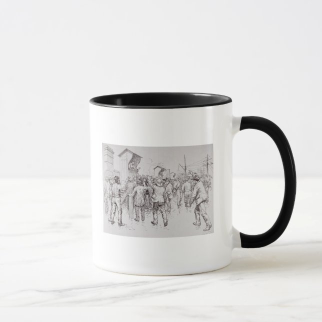 Mug Les chômeurs de Londres (Droite)