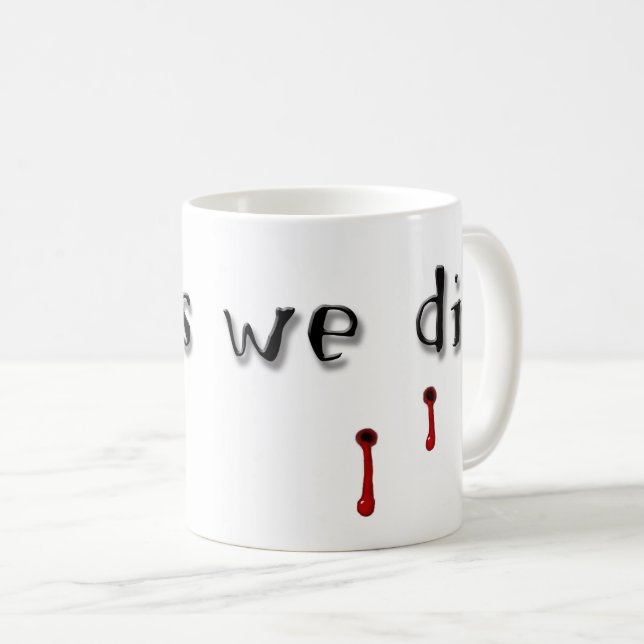 Mug Les choses que nous creusons (Devant droit)