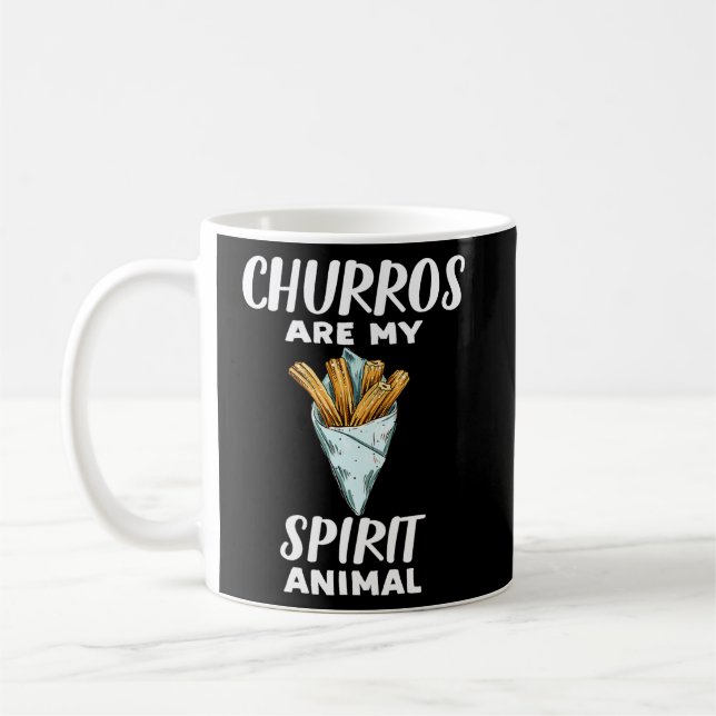 Mug Les Churros Sont Mon Esprit L'Animal Churro (Gauche)