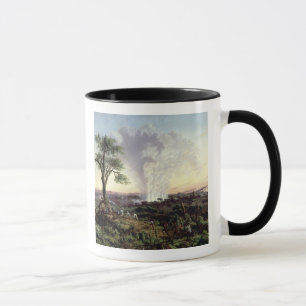 Mug Les chutes Victoria au lever de soleil, avec "de