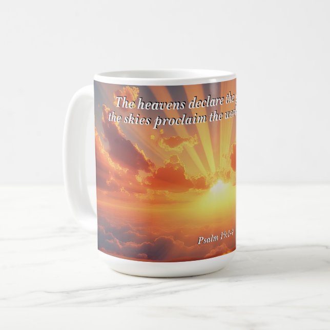 Mug Les cieux déclarent la gloire : Dieu et la créatio (Devant gauche)