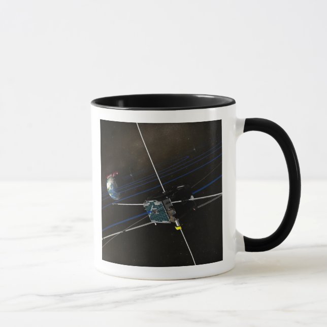 Mug Les cinq engins spatiaux THEMIS en orbite (Droite)
