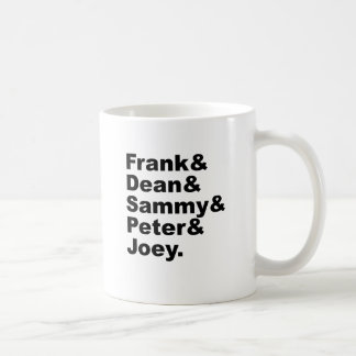 Mug Les Cinq Rats | Frank Dean Sammy Joey et Peter