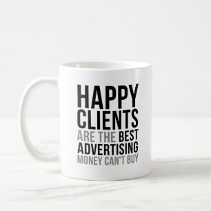 Mug Les clients heureux sont la meilleure publicité