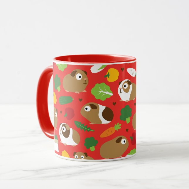 Mug Les Cochons De Guinée Et Leurs Traitements (Devant gauche)