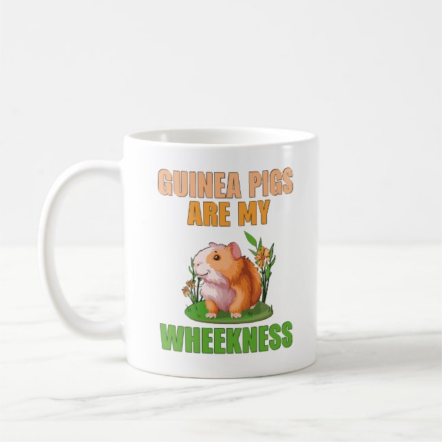 Mug Les cochons de Guinée sont ma faiblesse sur (Gauche)
