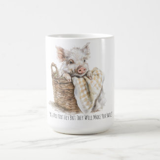 Mug Les cochons mignons ne volent peut-être pas mais i