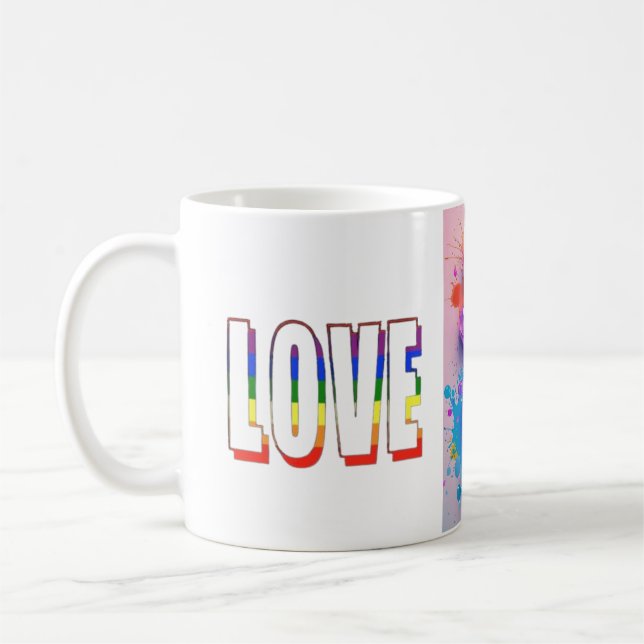Mug Les Coeurs flammés (Gauche)
