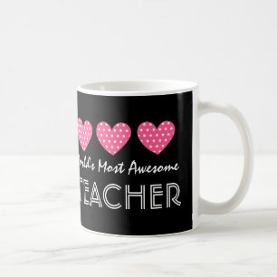 Mug Les coeurs V06 du PROFESSEUR les plus
