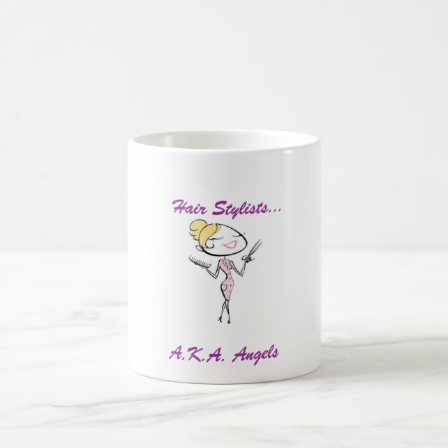 Mug Les coiffeurs sont des anges (Centre)