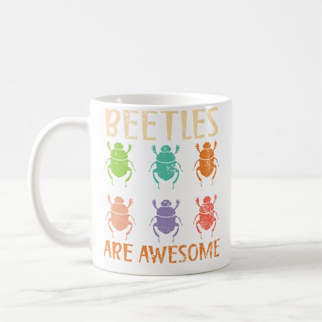 Mug Les coléoptères sont des insectes incroyables ento (Gauche)