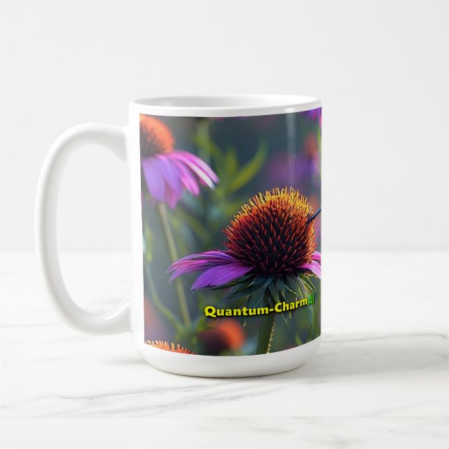 Mug Les colibris adorent Echinacea 01 (Gauche)