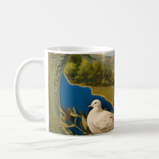 Mug Les colombes de la paix (Gauche)