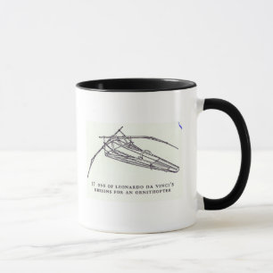 Mug Les conceptions de Leonardo da Vinci pour un