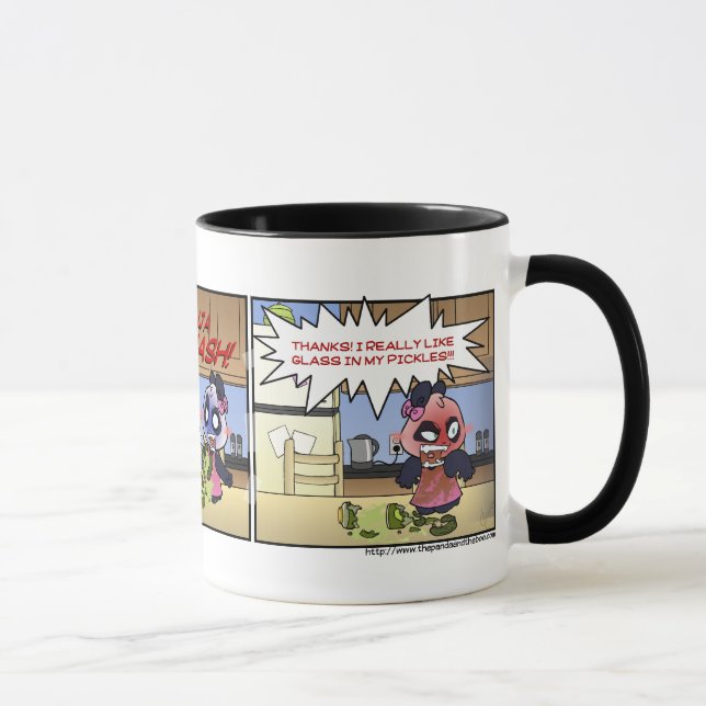 Mug Les conserves au vinaigre Ninja (Droite)