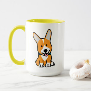 Mug Les Corgis de corgi poursuivent le Pembroke