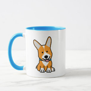 Mug Les Corgis de corgi poursuivent le Pembroke