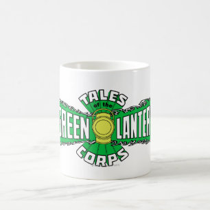Mug Les corps verts de lanterne - logo vert