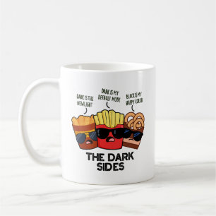 Mug Les côtés sombres Blague drôle de fast-food 