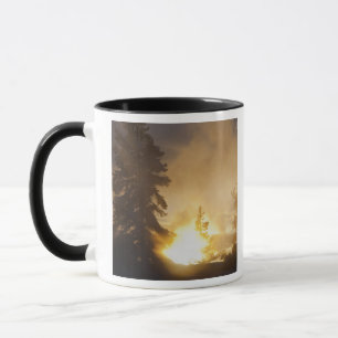 Mug Les couleurs du coucher de soleil colorent la vape