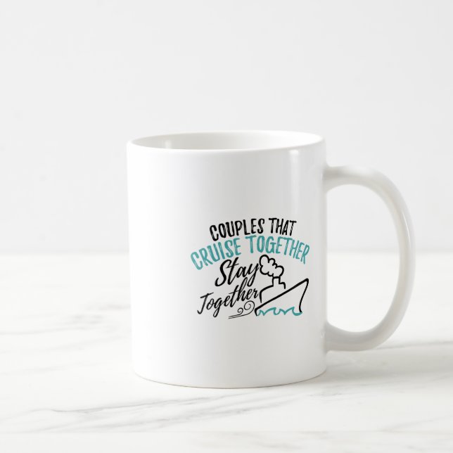 Mug Les couples qui font une croisière ensemble resten (Droite)
