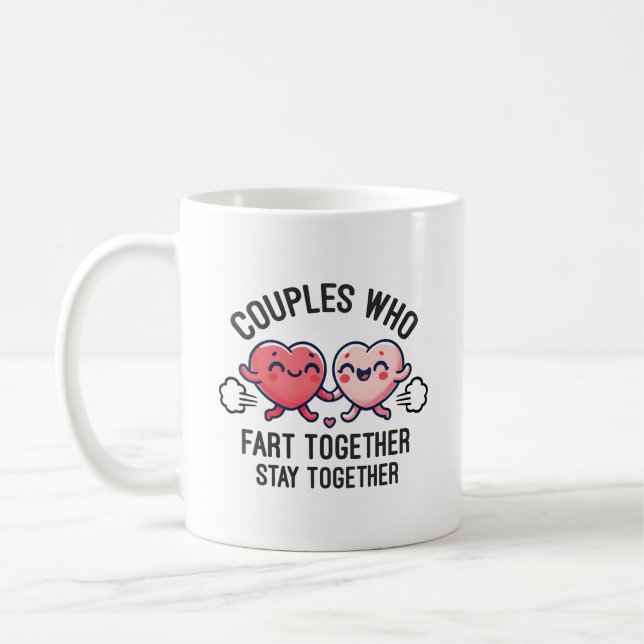 Mug Les Couples Qui S'Amusent Restent Ensemble - Drôle (Gauche)