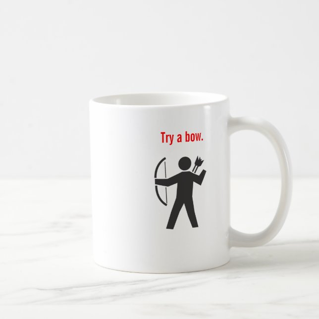 Mug Les coups de fusil attirent des zombis (Droite)