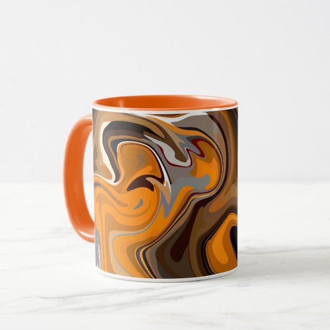 Mug Les courants chauds de l'expression Abstraite (Devant gauche)