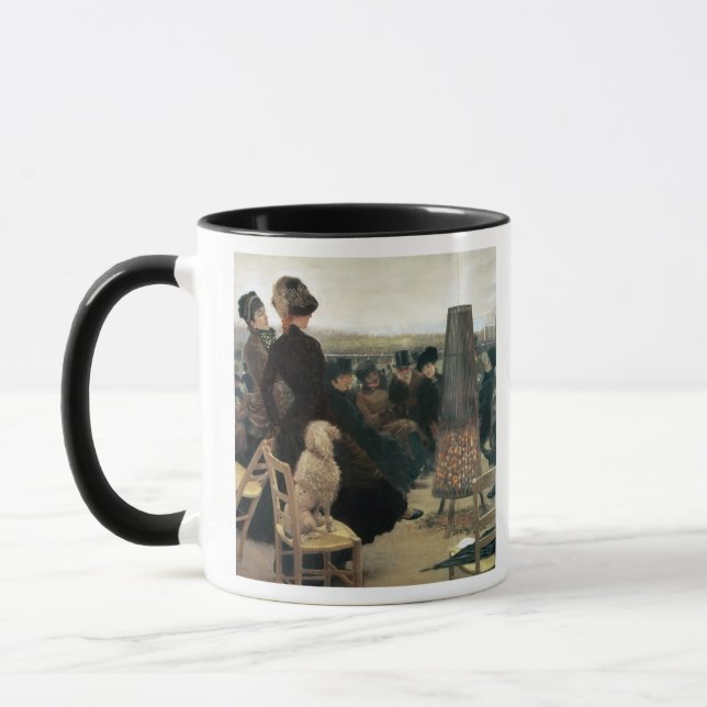 Mug Les courses chez Auteuil, une partie d'un (Gauche)