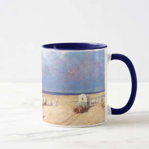 Mug Les Cowboys occidentaux Vintages, Wyeth aux Wagons