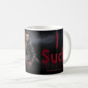 Mug Les crocs de la silhouette vampirique pâle d'Hallo