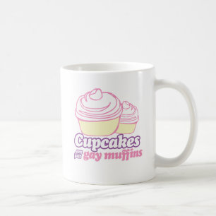 MUG LES CUPCAKES SONT JUSTE DES MUFFINS GAYS
