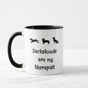 Mug Les Dachshunds sont mon thérapeute Mignon Dachshun