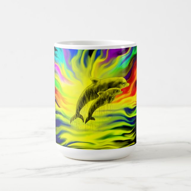Mug Les dauphins sous le soleil (Centre)